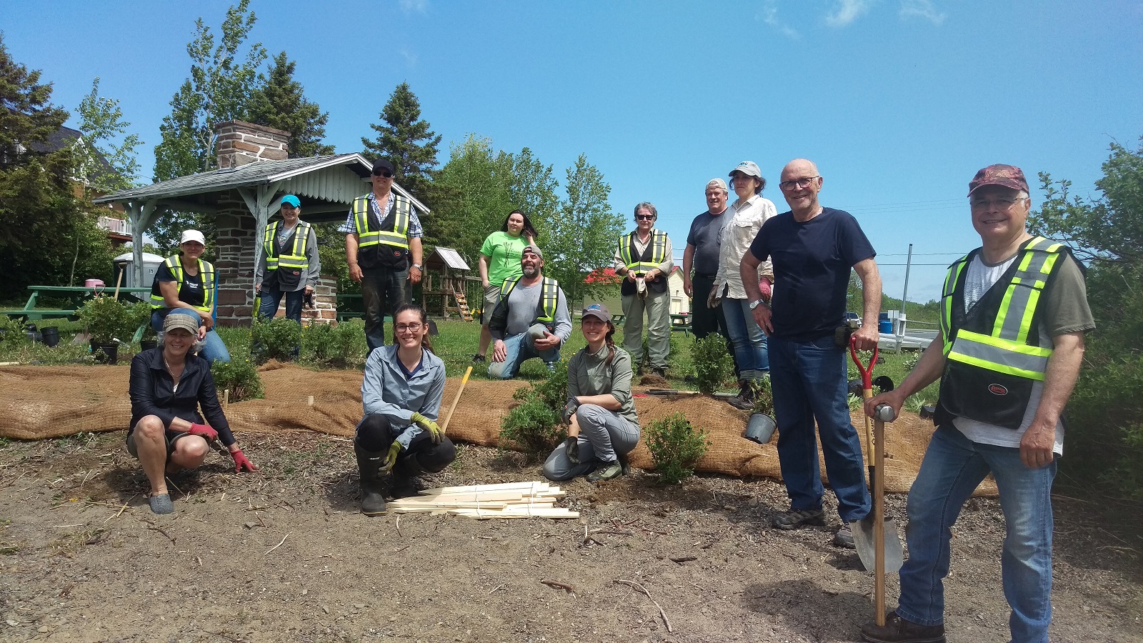 Améliorations au Parc du Riverain Municipalité de SaintMathieudeRioux