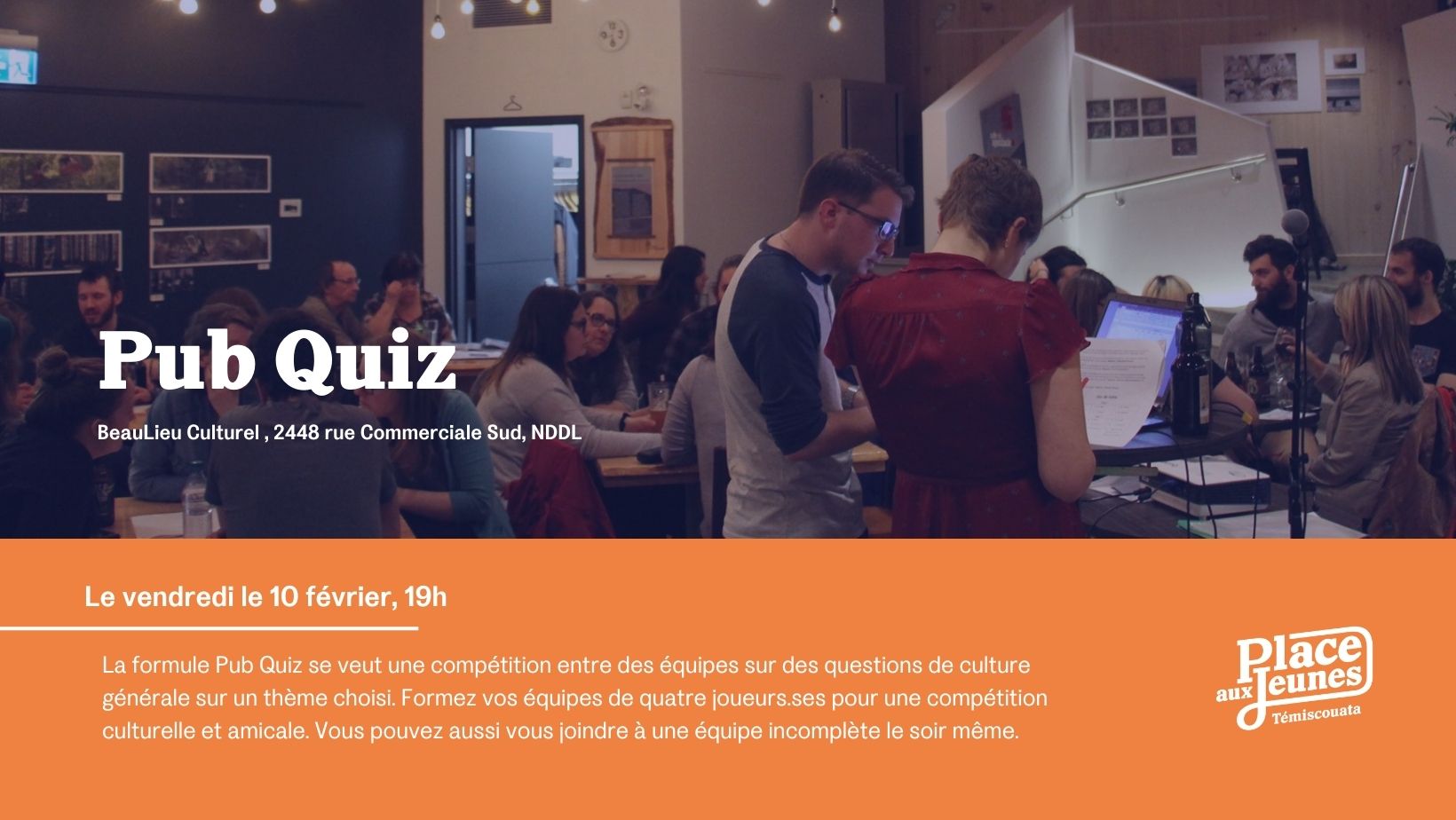 Pub Quiz Ville de TémiscouatasurleLac
